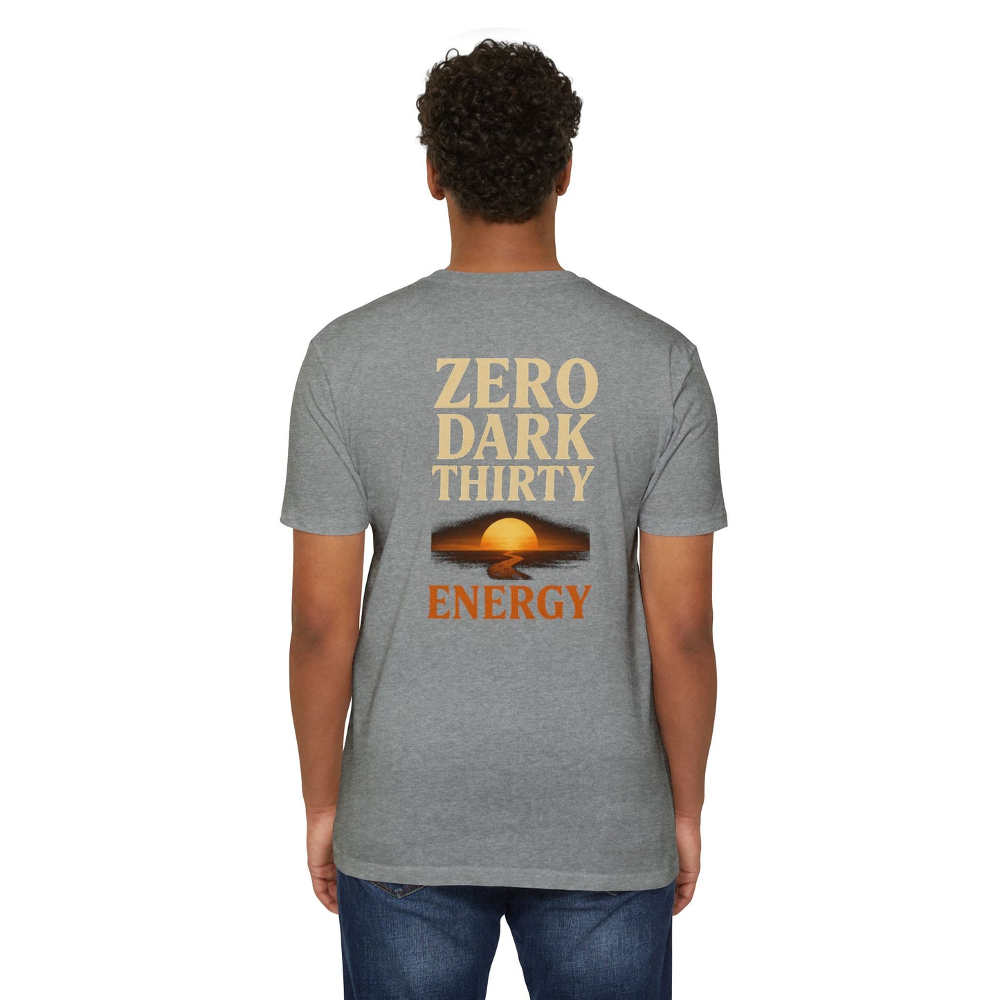 Zero Dark Thirty Graphic T-Shirt, Unisex Cotton Tee for Energy Lovers, Perfect for Casual Wear