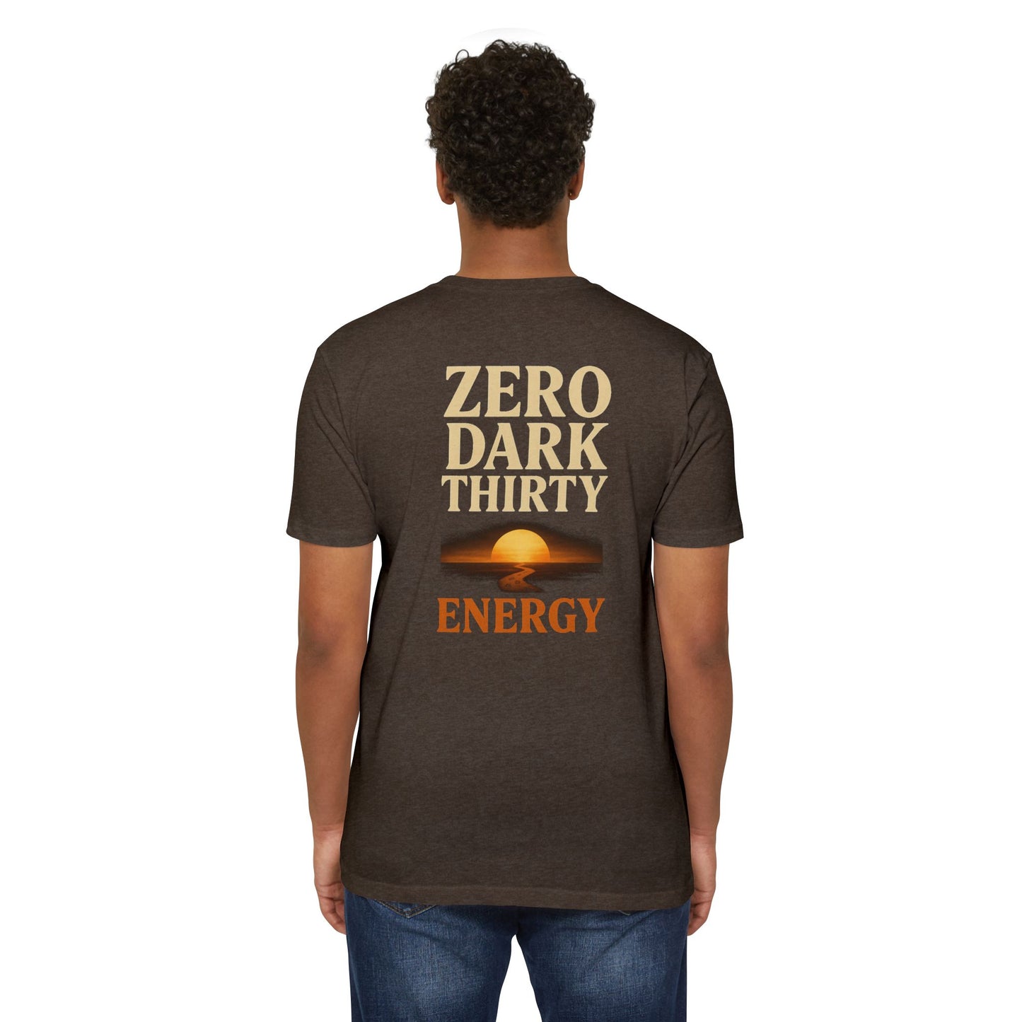 Zero Dark Thirty Graphic T-Shirt, Unisex Cotton Tee for Energy Lovers, Perfect for Casual Wear
