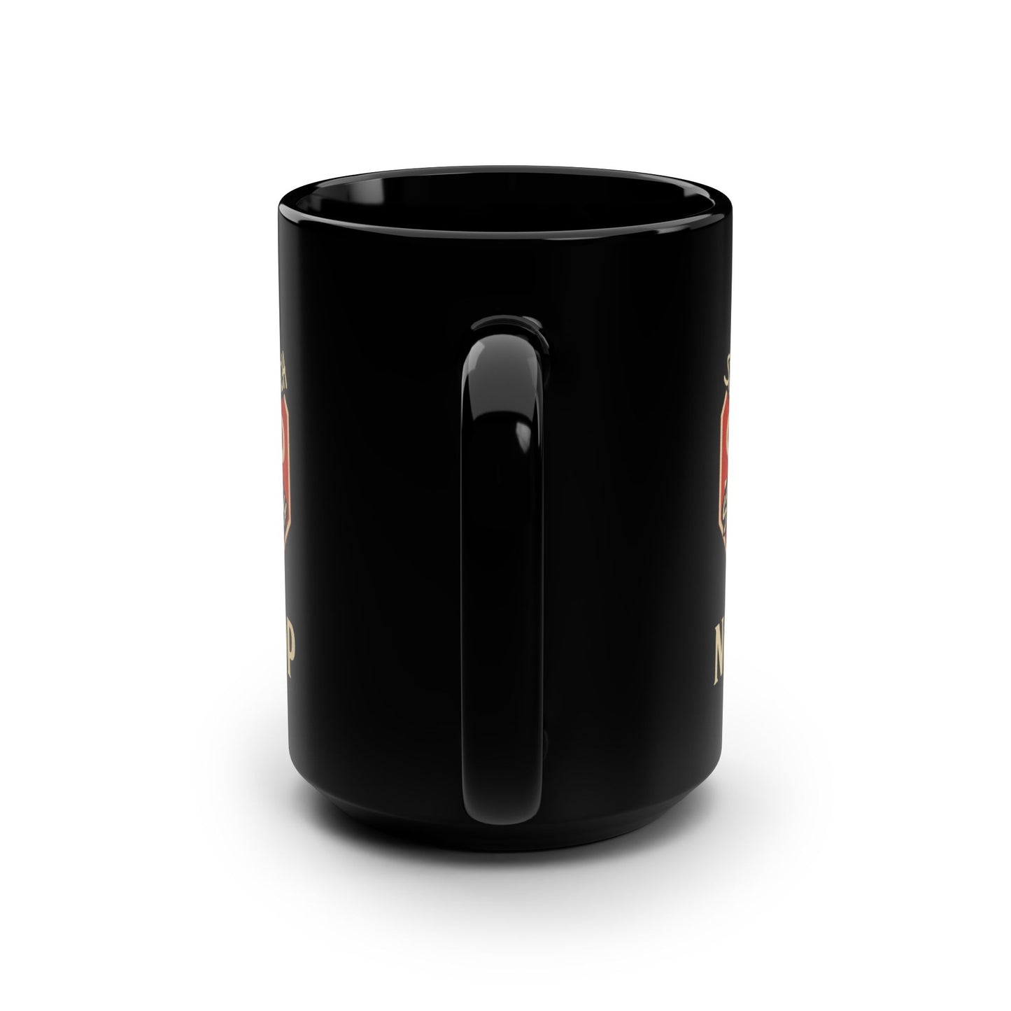 Stop Nonstop Mug - Black 15oz Coffee Cup