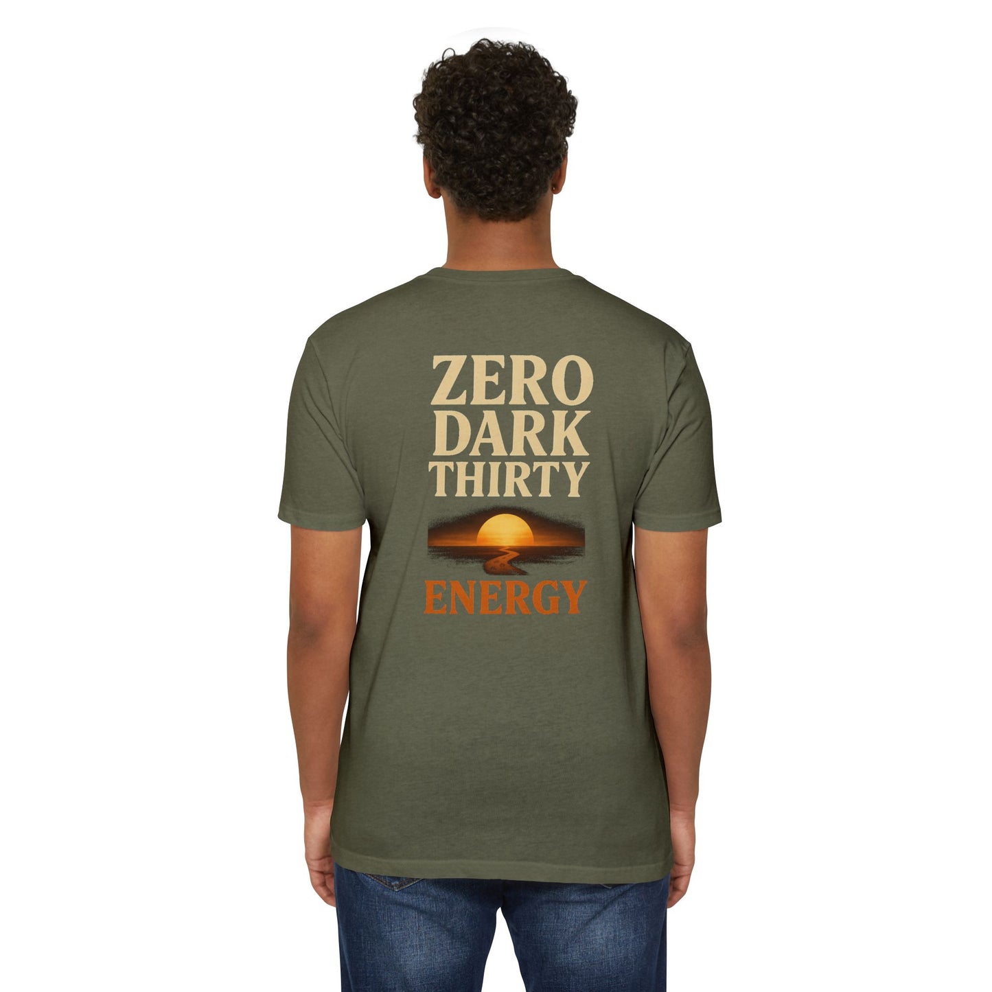 Zero Dark Thirty Graphic T-Shirt, Unisex Cotton Tee for Energy Lovers, Perfect for Casual Wear