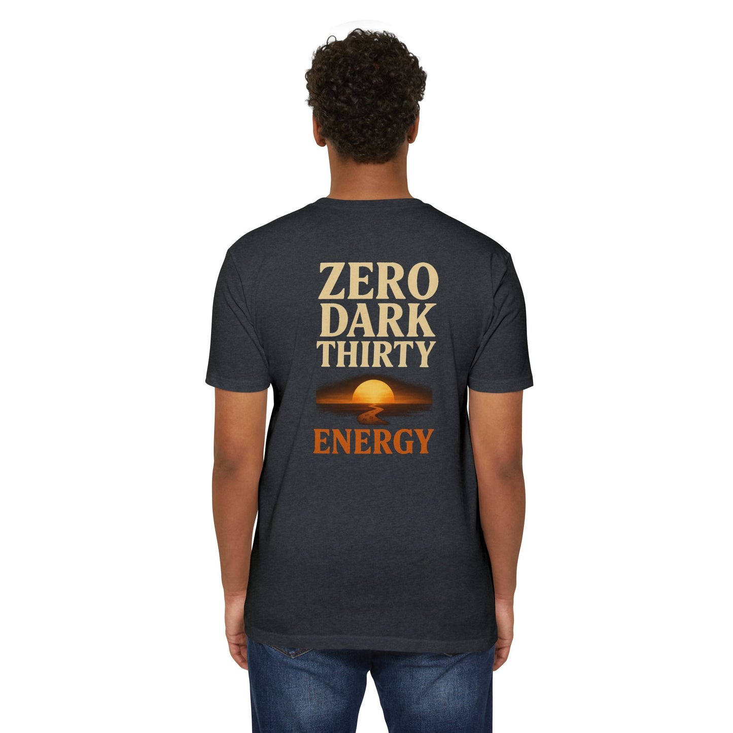 Zero Dark Thirty Graphic T-Shirt, Unisex Cotton Tee for Energy Lovers, Perfect for Casual Wear