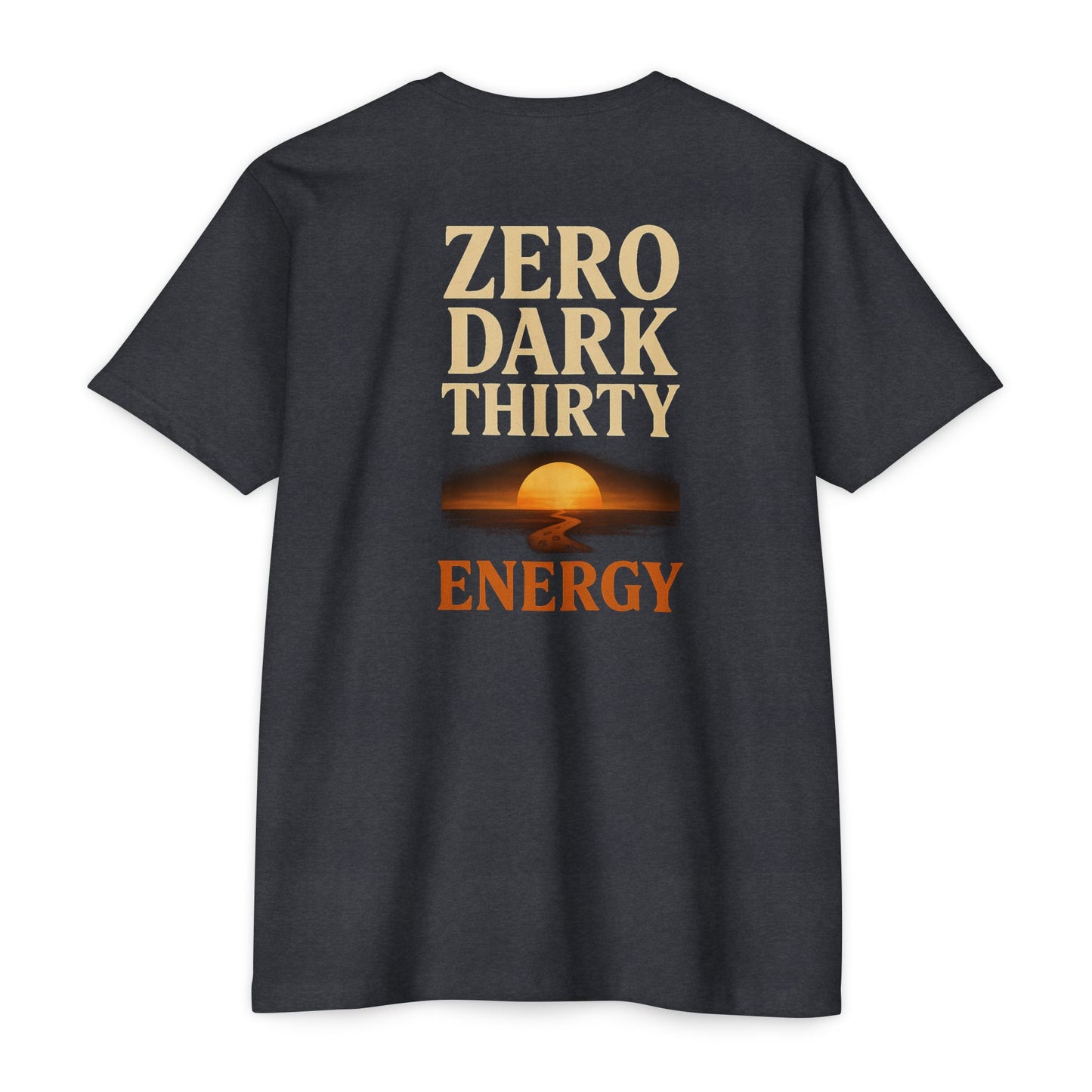 Zero Dark Thirty Graphic T-Shirt, Unisex Cotton Tee for Energy Lovers, Perfect for Casual Wear