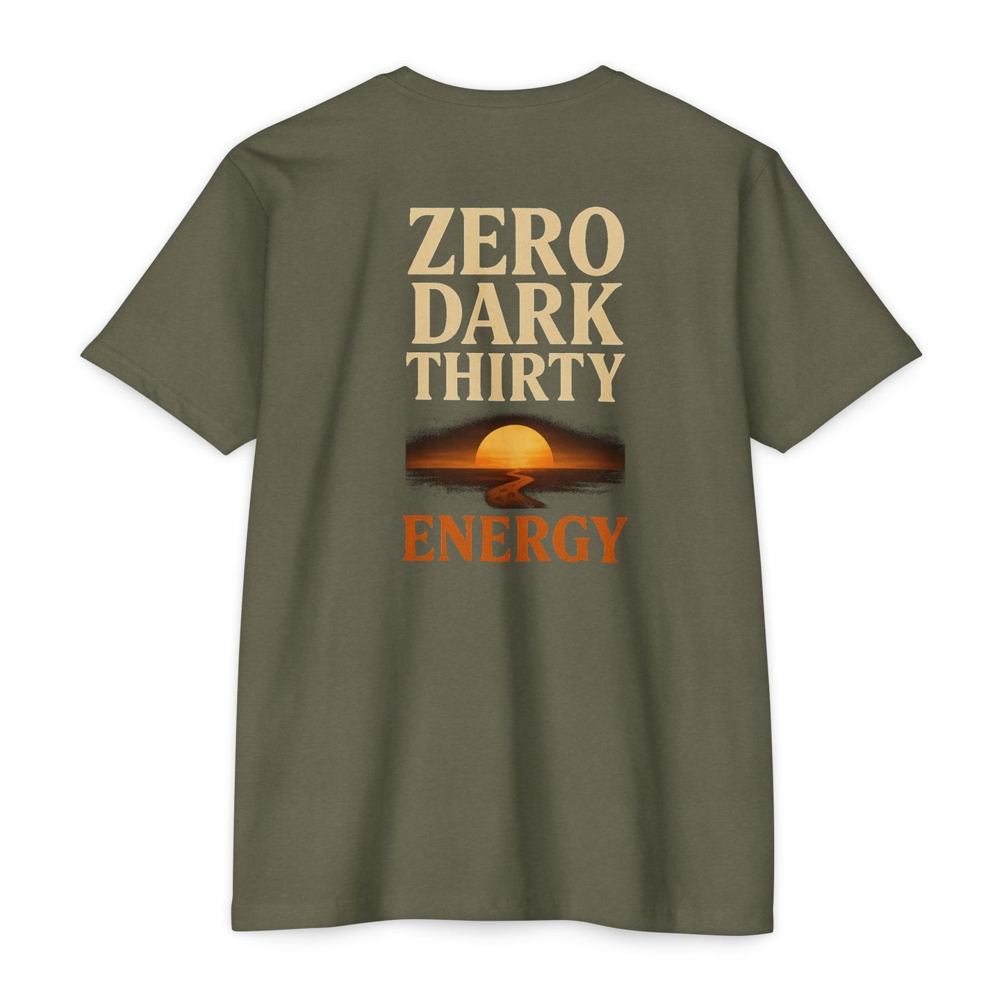 Zero Dark Thirty Graphic T-Shirt, Unisex Cotton Tee for Energy Lovers, Perfect for Casual Wear