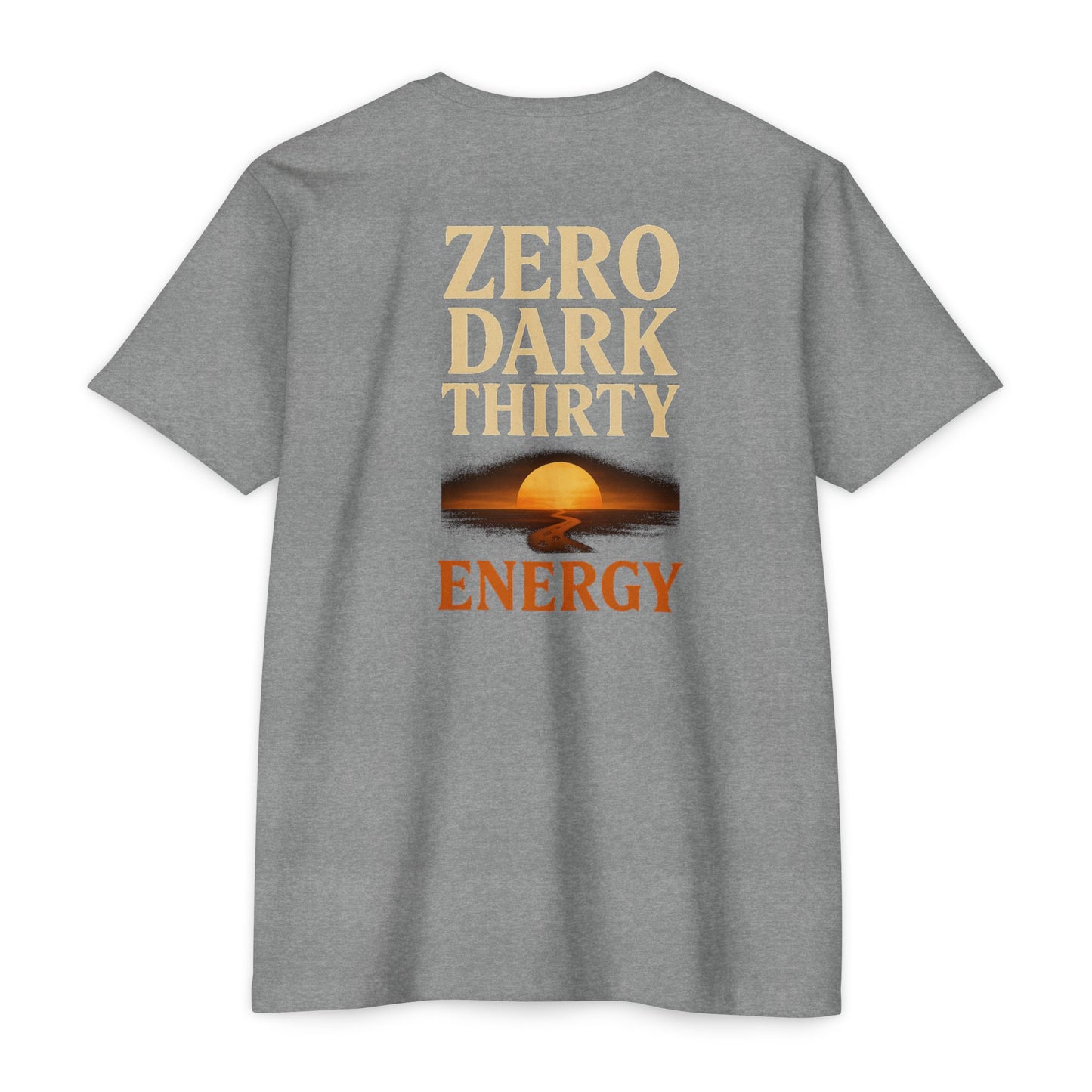 Zero Dark Thirty Graphic T-Shirt, Unisex Cotton Tee for Energy Lovers, Perfect for Casual Wear