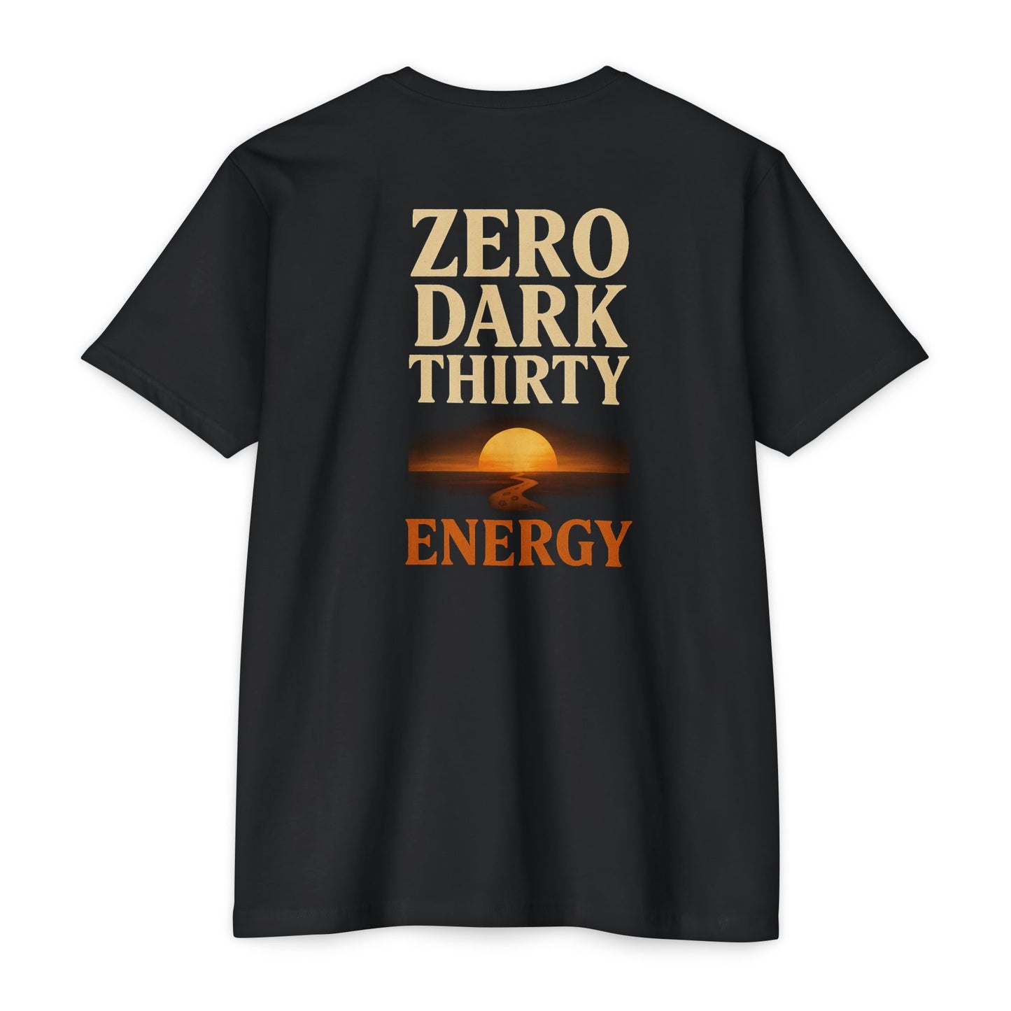 Zero Dark Thirty Graphic T-Shirt, Unisex Cotton Tee for Energy Lovers, Perfect for Casual Wear