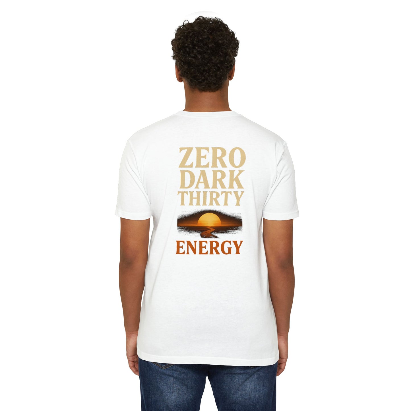 Zero Dark Thirty Graphic T-Shirt, Unisex Cotton Tee for Energy Lovers, Perfect for Casual Wear
