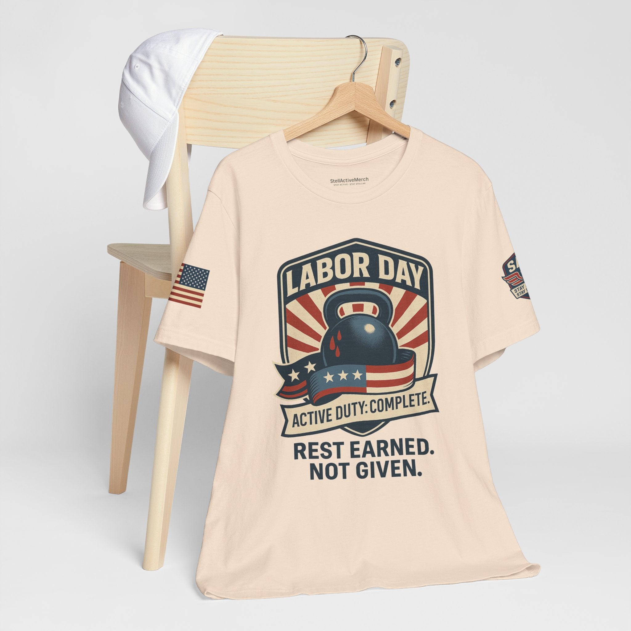 Labor Day Tee Shirt, Rest Earned