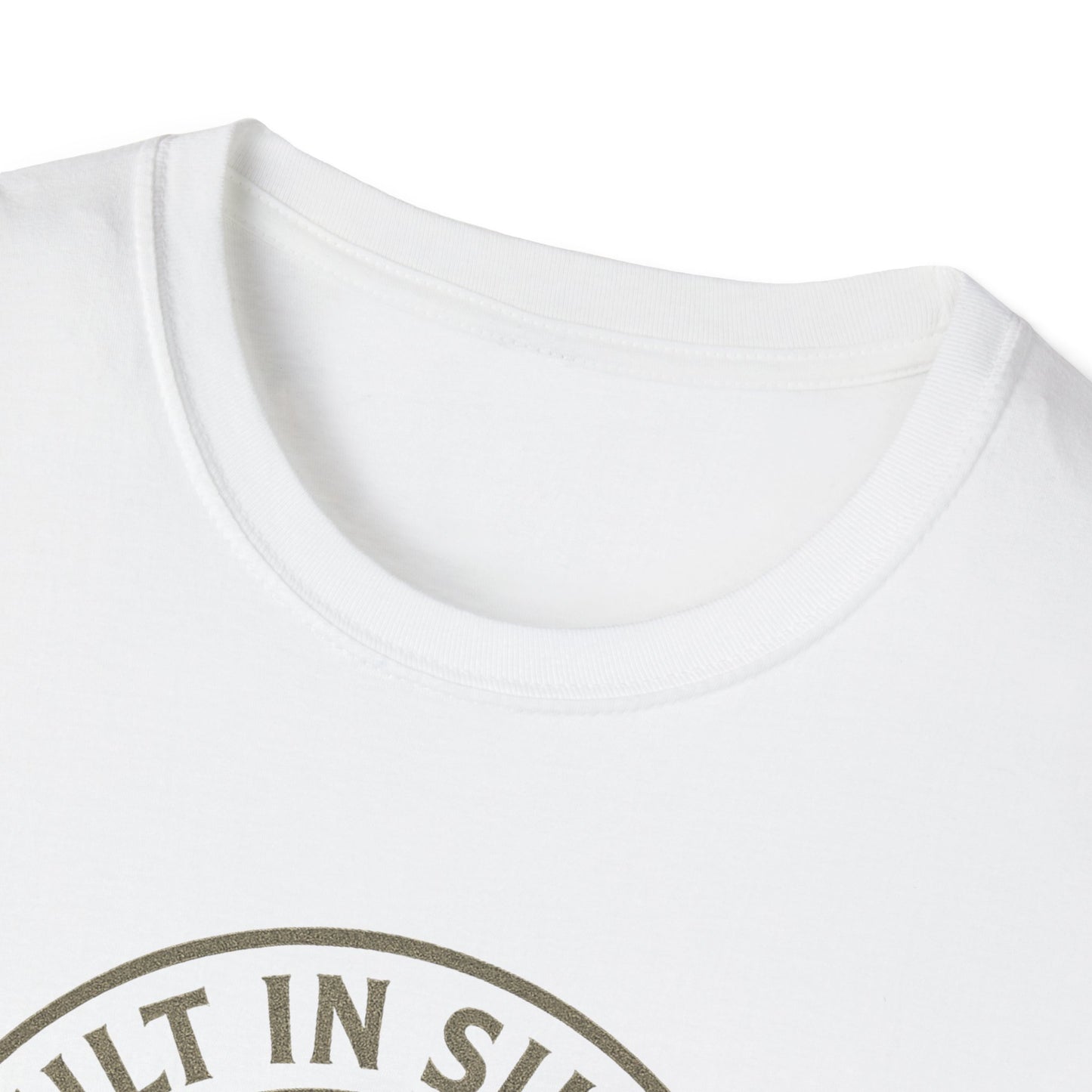 Unisex Softstyle T-Shirt - Built in Silence, Seen in Strength