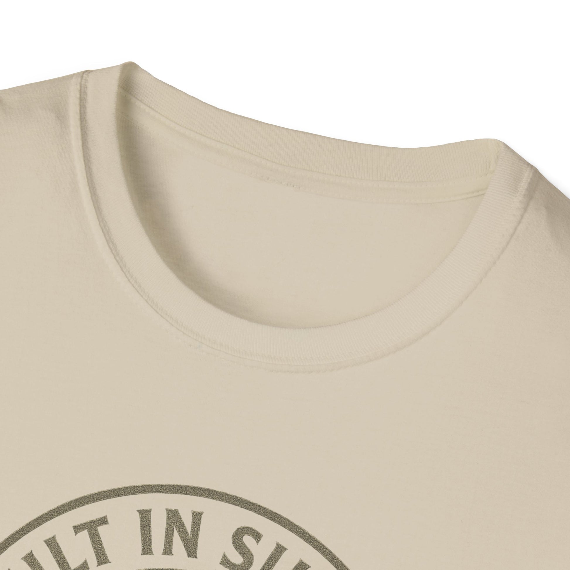 Unisex Softstyle T-Shirt - Built in Silence, Seen in Strength