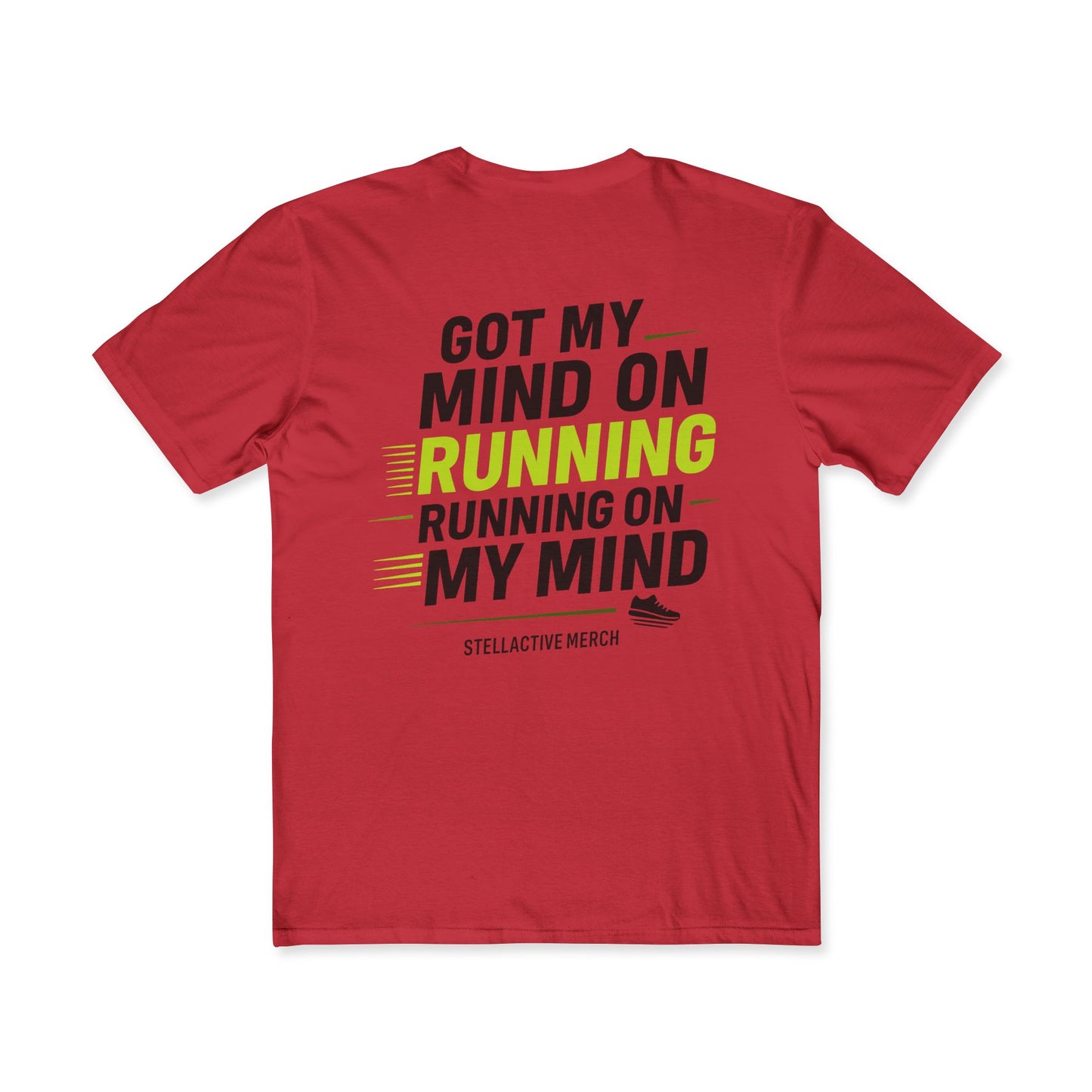T-Shirt with Fun Running Message