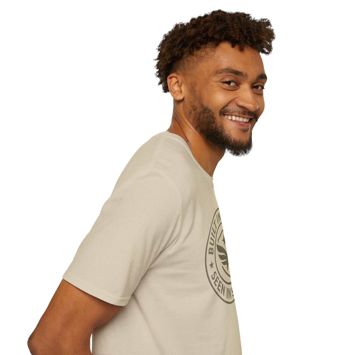 Unisex Softstyle T-Shirt - Built in Silence, Seen in Strength