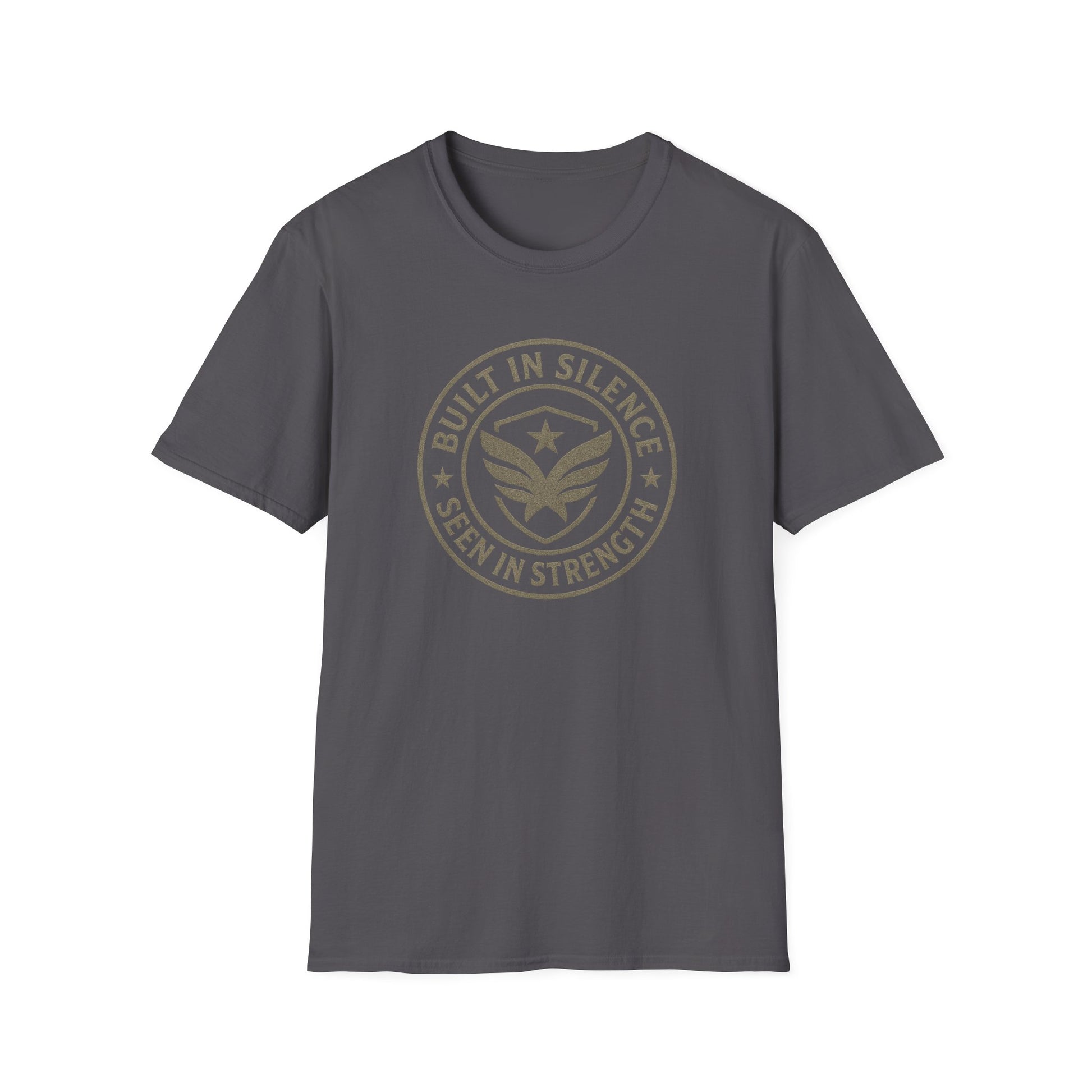 Unisex Softstyle T-Shirt - Built in Silence, Seen in Strength