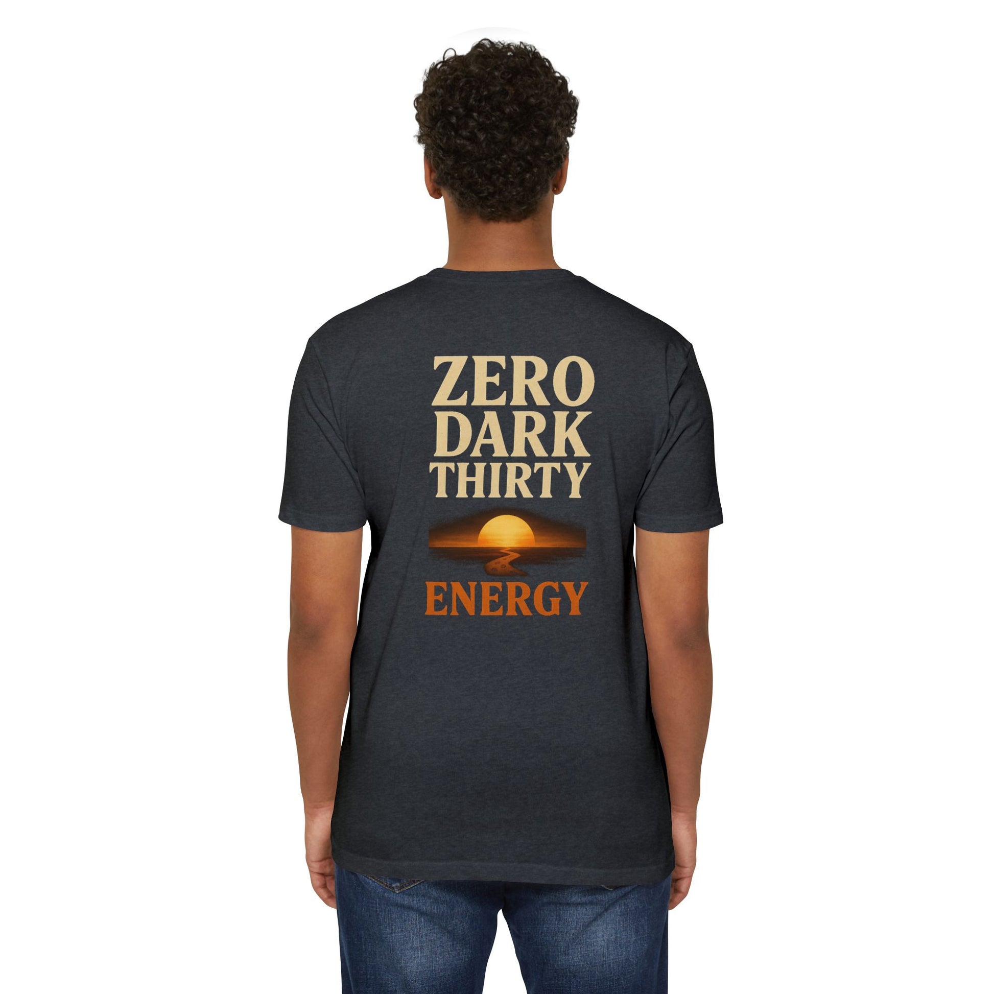 Zero Dark Thirty Graphic T-Shirt, Unisex Cotton Tee for Energy Lovers, Perfect for Casual Wear