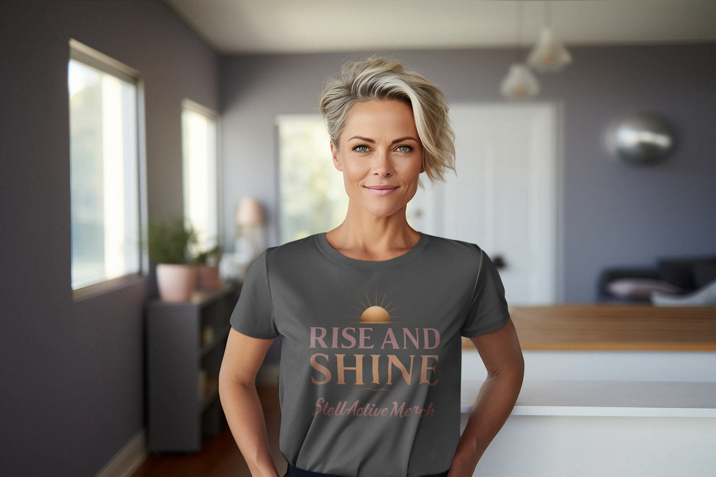 Rise and Shine Women's  Tee shirt
