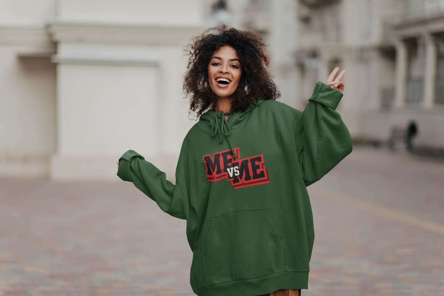 Me vs Me Hoodie