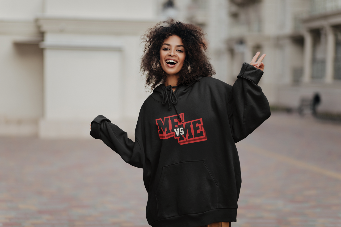 Me vs Me Hoodie