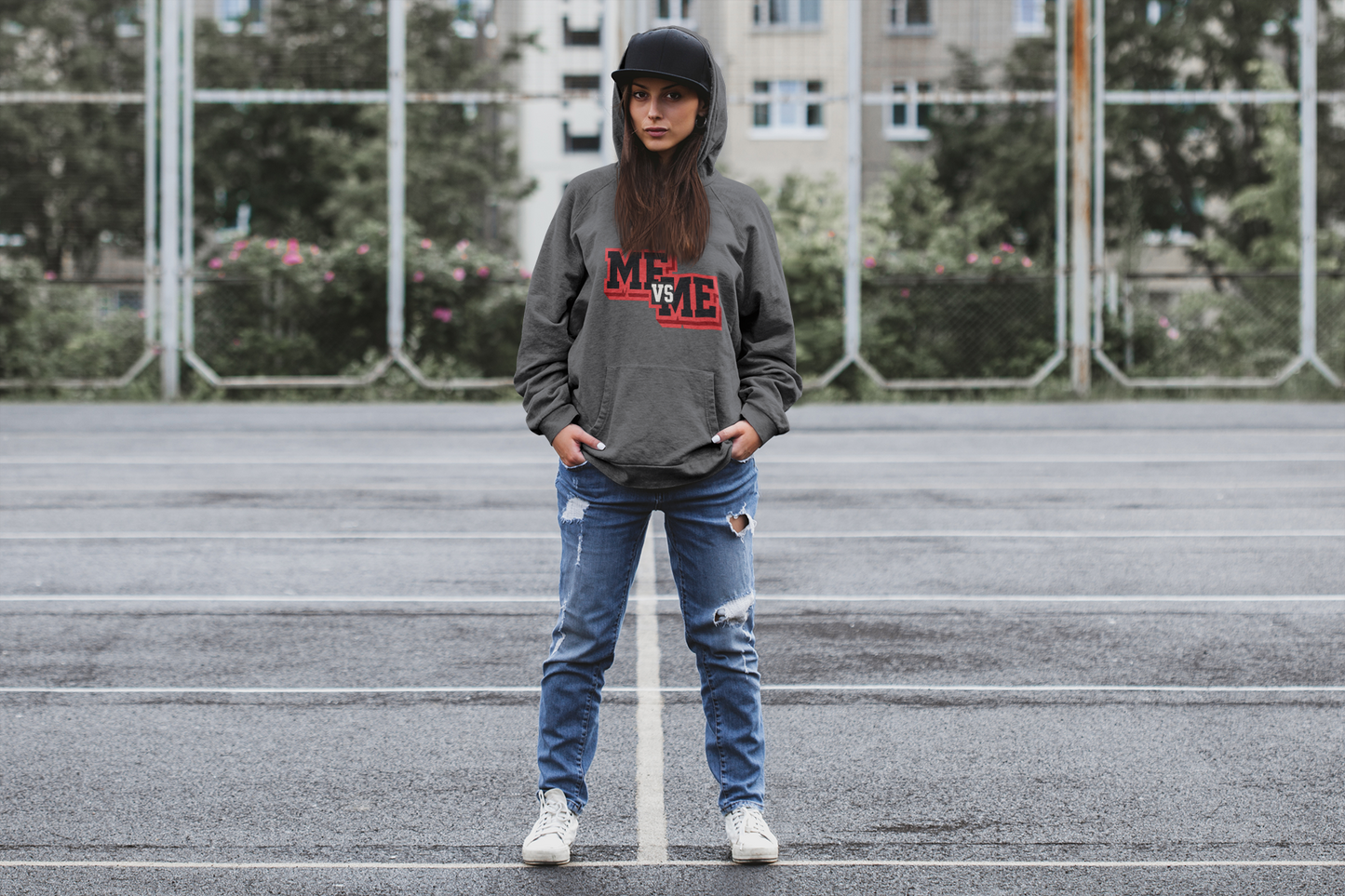Me vs Me Hoodie