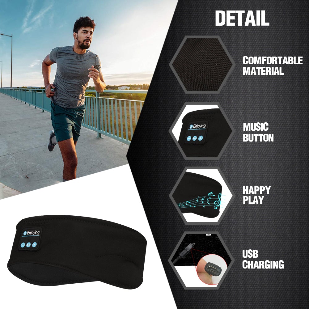 Wireless Sleep Headphones Headband