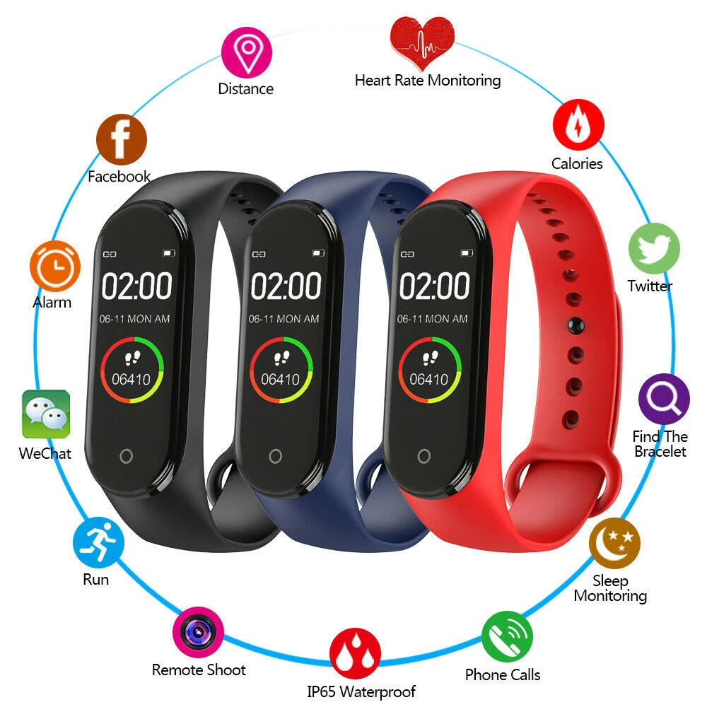 Smart Watch Band Blood Pressure Bracelet