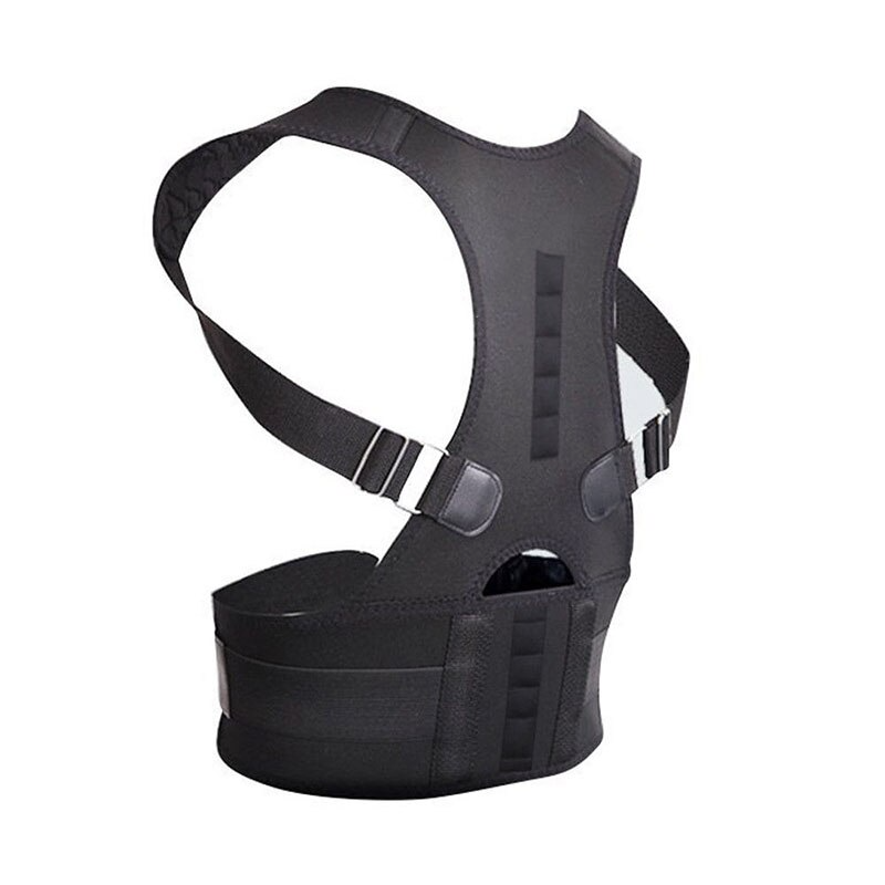 posture Corrector Support Magnetic Back Shoulder Brace Belt Band