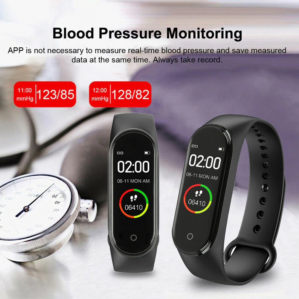 Smart Watch Band Blood Pressure Bracelet