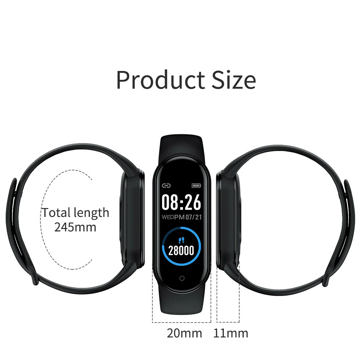 Smart Watch Band Blood Pressure Bracelet