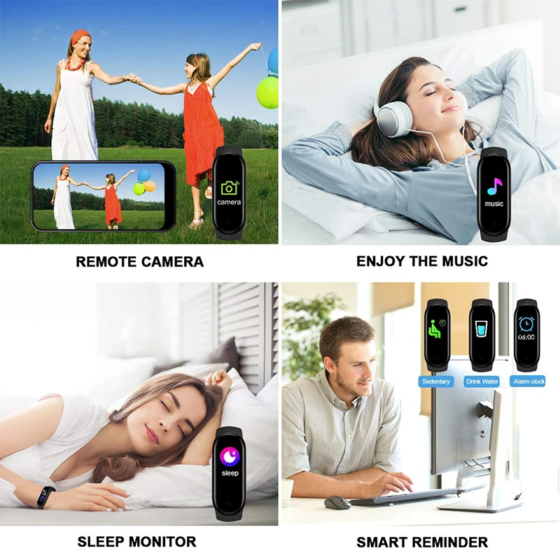 Smart Watch Band Blood Pressure Bracelet