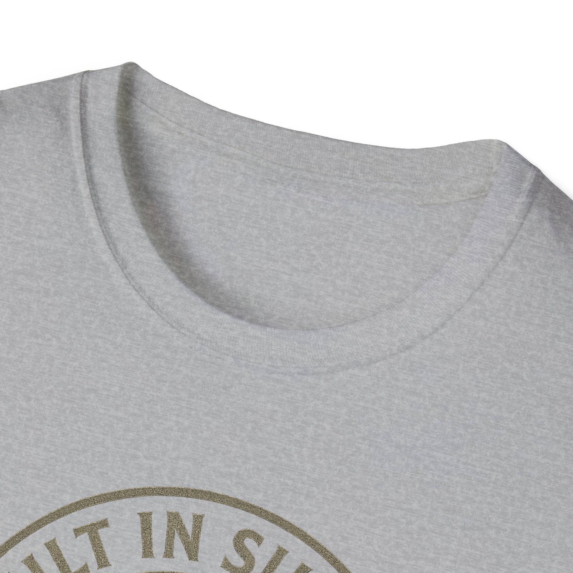 Unisex Softstyle T-Shirt - Built in Silence, Seen in Strength