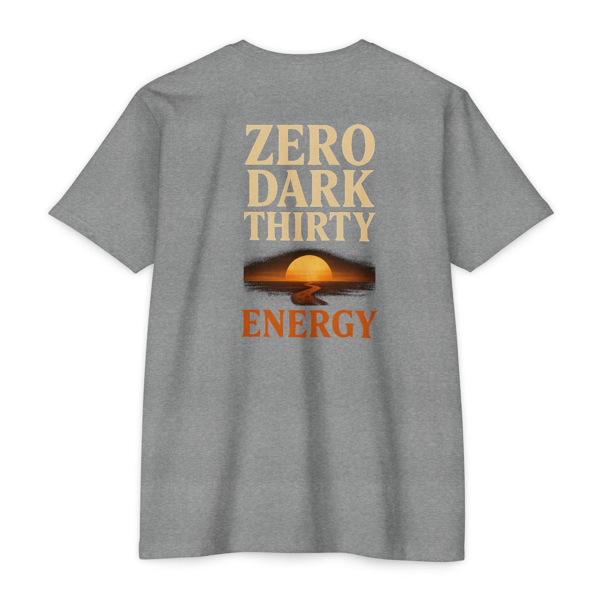 Zero Dark Thirty Graphic T-Shirt, Unisex Cotton Tee for Energy Lovers, Perfect for Casual Wear