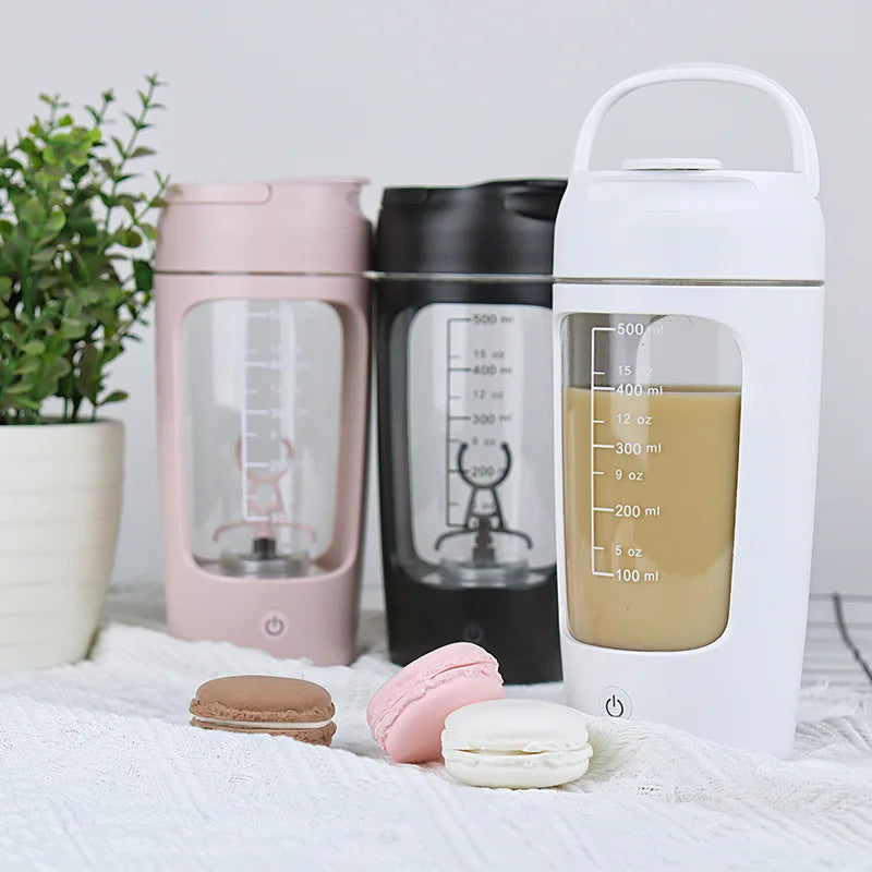 USB Electric Protein Shaker Bottle Portable