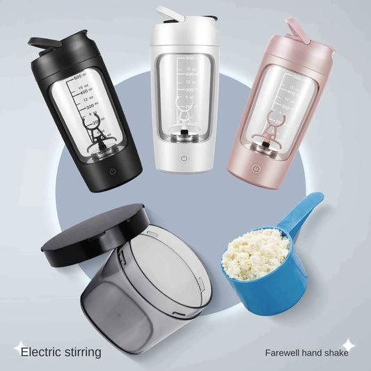 USB Electric Protein Shaker Bottle Portable
