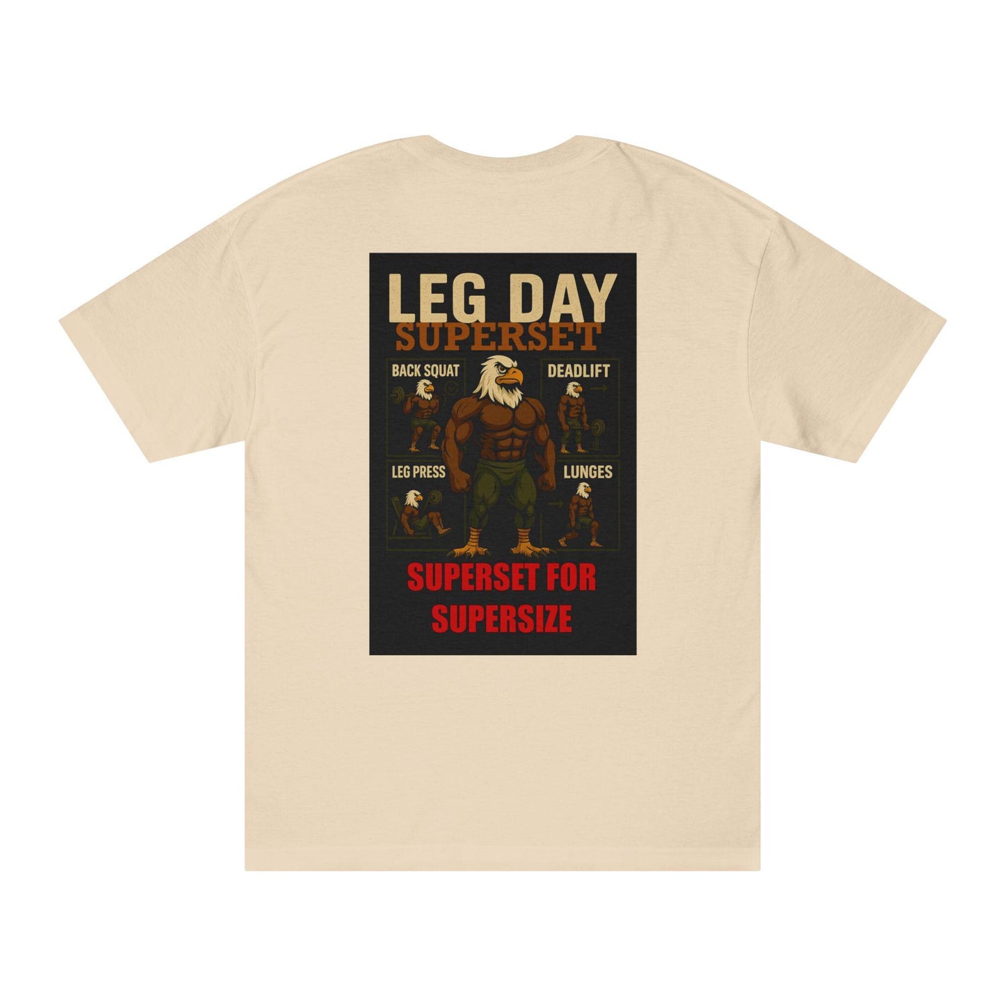 Leg Day Superhero Gym Shirt, Workout Top, Fitness Apparel, Funny T-Shirt